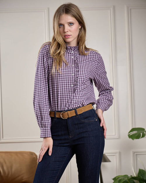 Chemise flanelle à carreaux - MISE AU GREEN - 1