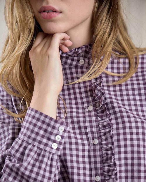 Chemise flanelle à carreaux - MISE AU GREEN - 3