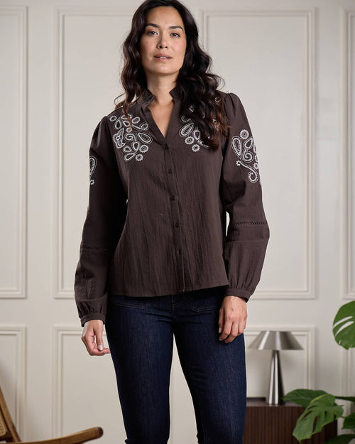 Chemise brodée - MISE AU GREEN - 7