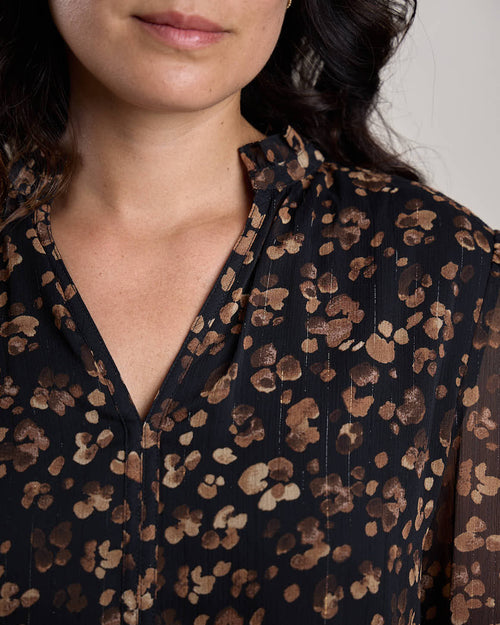 Blouse imprimée - MISE AU GREEN - 1