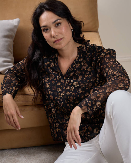 Blouse imprimée - MISE AU GREEN - 6