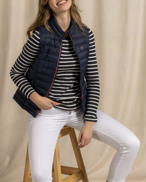 Doudoune détails tricolores - MISE AU GREEN - 2