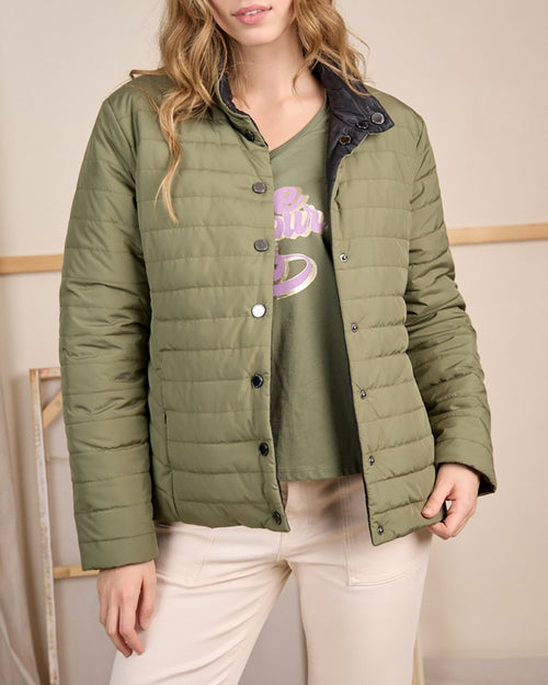 Doudoune réversible Candie - MISE AU GREEN - 1