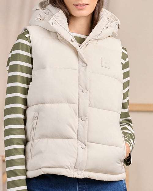 Doudoune sans manches à capuche - MISE AU GREEN - 3