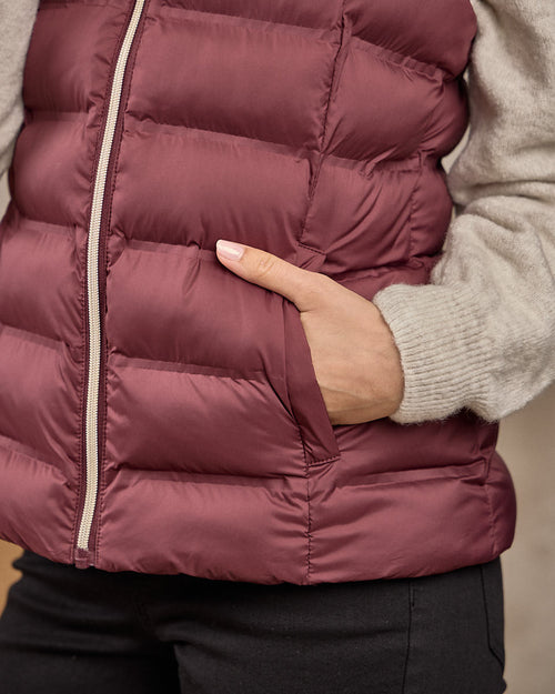 Doudoune sans manches - MISE AU GREEN - 5