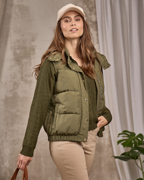 Doudoune sans manches Élodie - MISE AU GREEN - 1