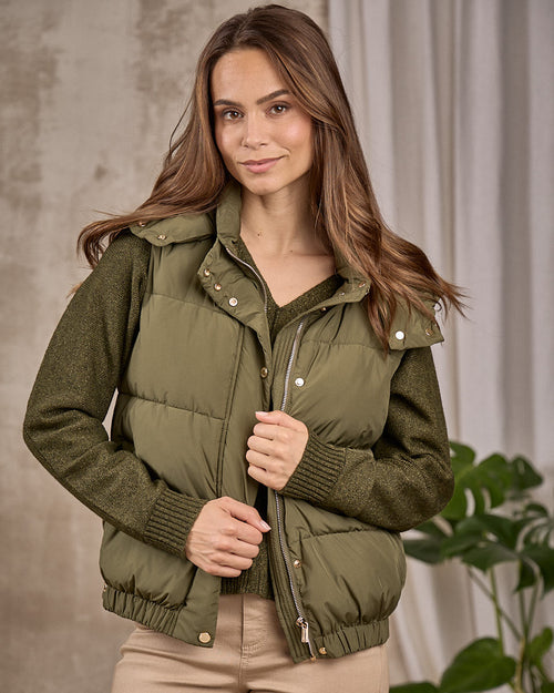 Doudoune sans manches Élodie - MISE AU GREEN - 4