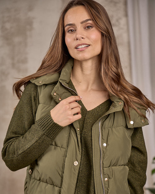 Doudoune sans manches Élodie - MISE AU GREEN - 5