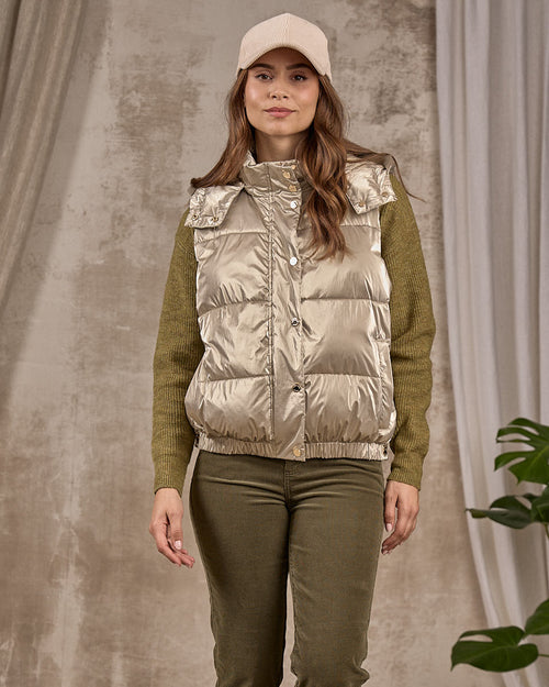 Doudoune sans manches Élodie - MISE AU GREEN - 1