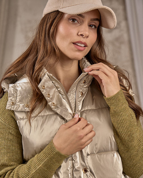 Doudoune sans manches Élodie - MISE AU GREEN - 3