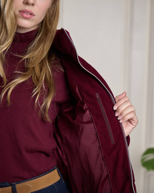 Doudoune velours - MISE AU GREEN - 5