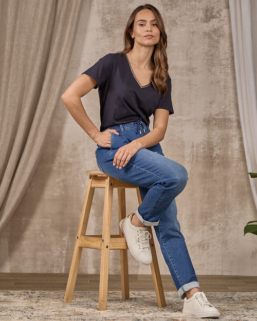 Jean coupe loose - MISE AU GREEN - 7