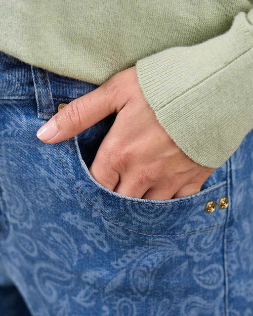 Jean imprimé confort - MISE AU GREEN - 4