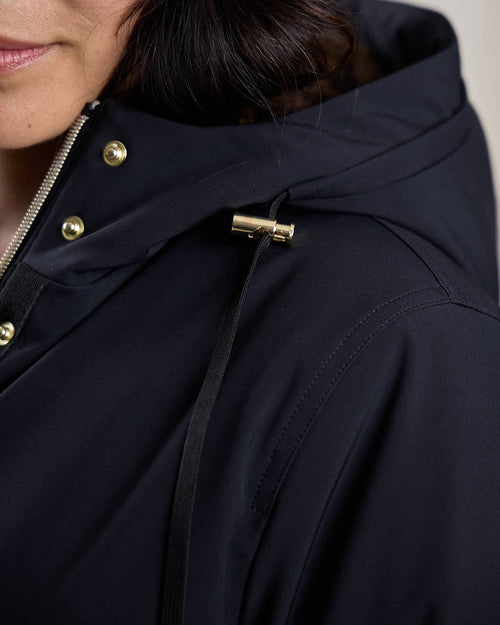 Parka fourrée léopard - MISE AU GREEN - 5