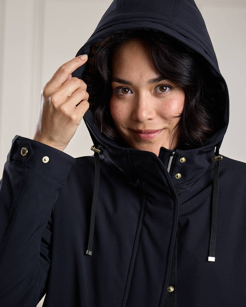 Parka fourrée léopard - MISE AU GREEN - 7