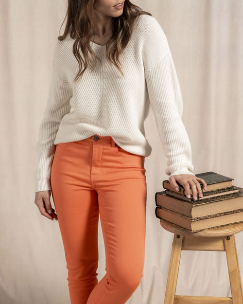 Pantalon slim 7/8 - MISE AU GREEN - 3