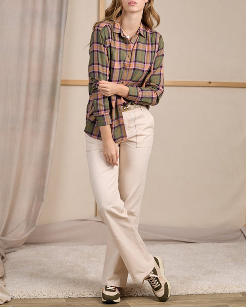 Pantalon à poches charpentier - MISE AU GREEN - 1