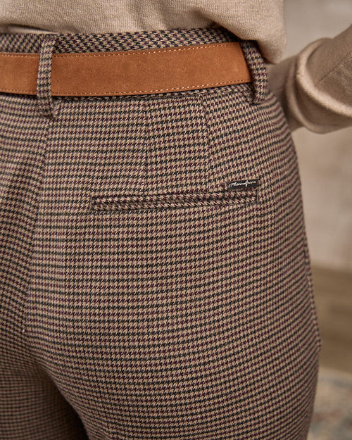 Pantalon pied-de-poule - MISE AU GREEN - 5