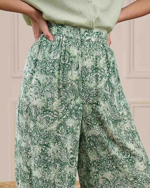 Pantalon large Gennie - MISE AU GREEN - 2