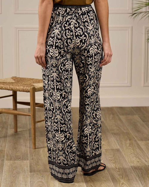 Pantalon imprimé palmiers - MISE AU GREEN - 5