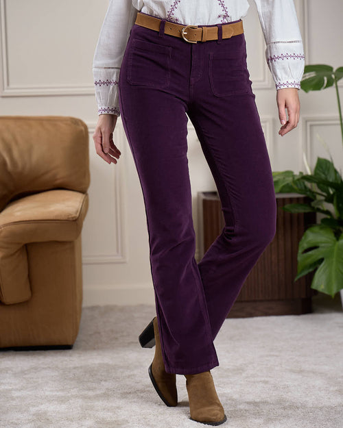 Pantalon velours bootcut - MISE AU GREEN - 2