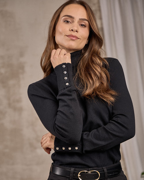 Pull col roulé - MISE AU GREEN - 1