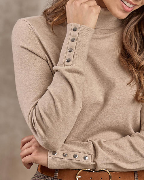 Pull col roulé - MISE AU GREEN - 3
