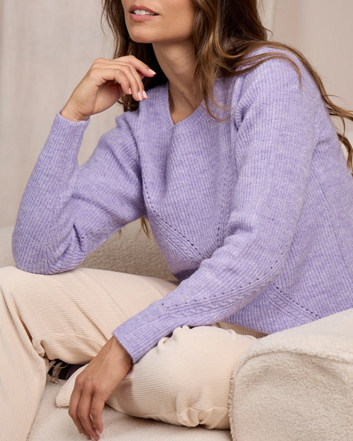 Pull aux détails ajourés - MISE AU GREEN - 4