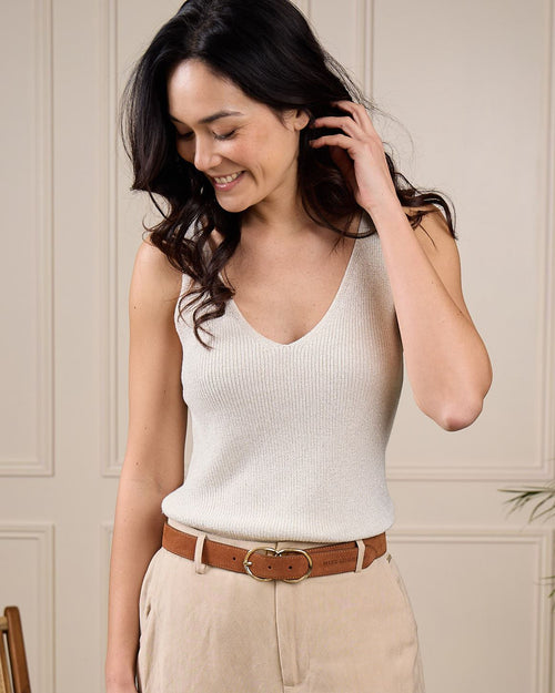 Débardeur en maille - MISE AU GREEN - 8