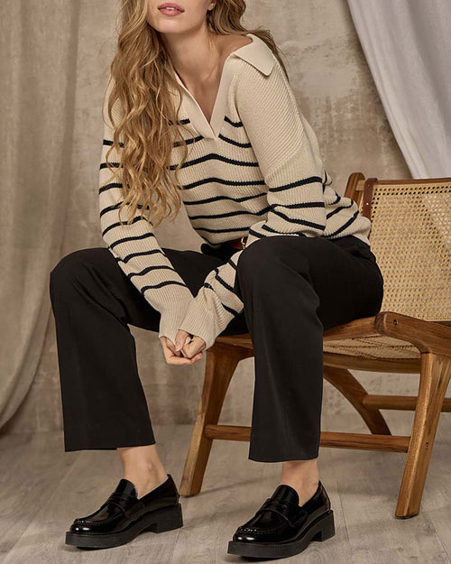 Pull col V - MISE AU GREEN - 3