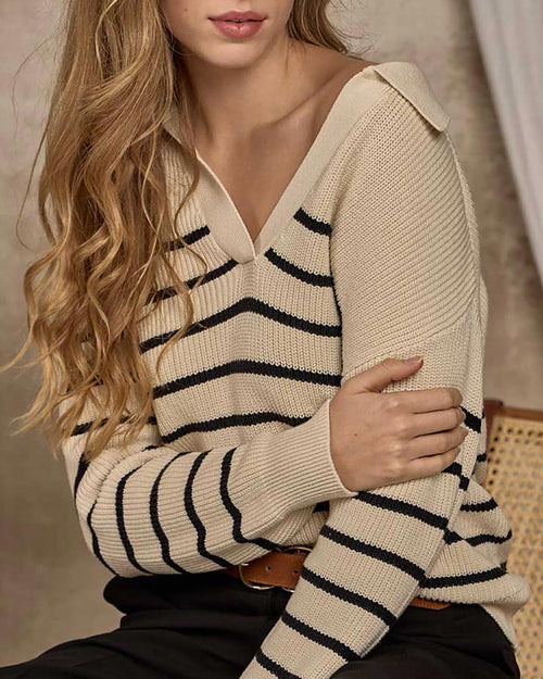 Pull col V - MISE AU GREEN - 4