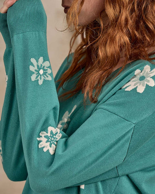 Pull col V - MISE AU GREEN - 3