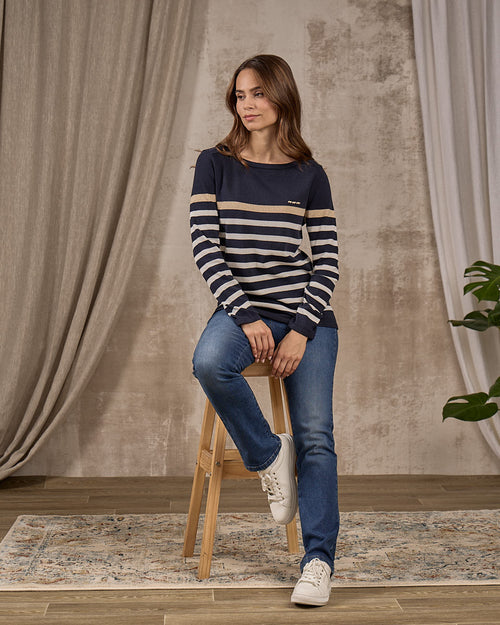 Pull rayé - MISE AU GREEN - 1