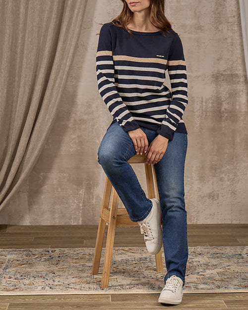 Pull rayé - MISE AU GREEN - 1