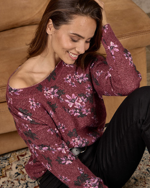 Pull fleuri - MISE AU GREEN - 1