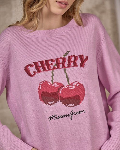 Pull cerises Eloann - MISE AU GREEN - 4