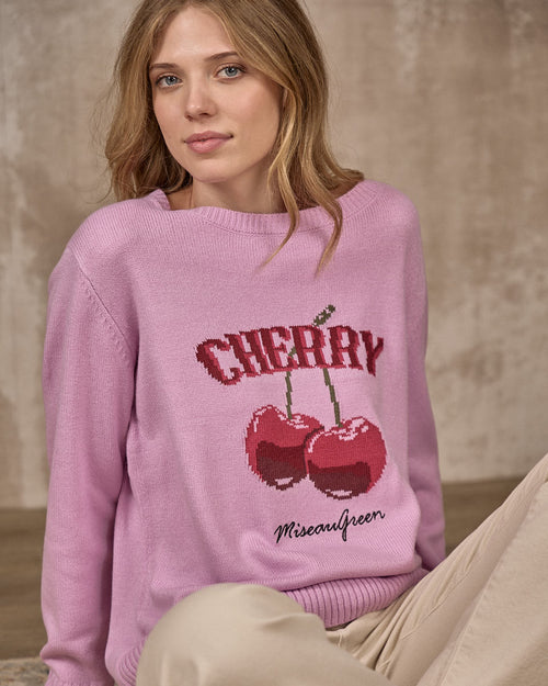 Pull cerises Eloann - MISE AU GREEN - 6