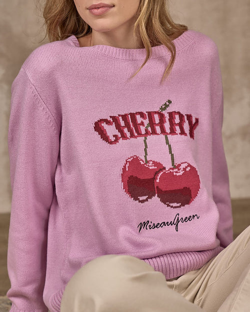 Pull cerises Eloann - MISE AU GREEN - 6