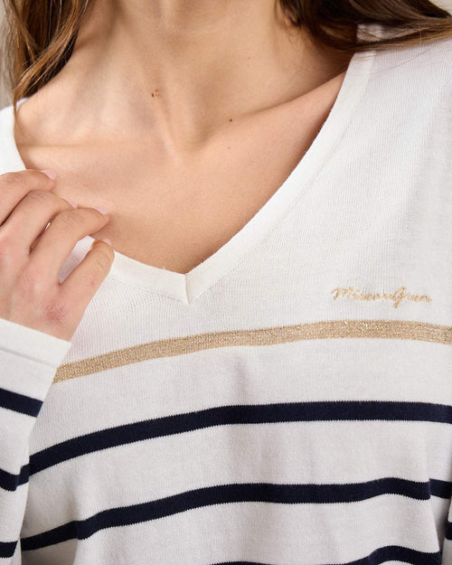 Pull esprit marinière - MISE AU GREEN - 3