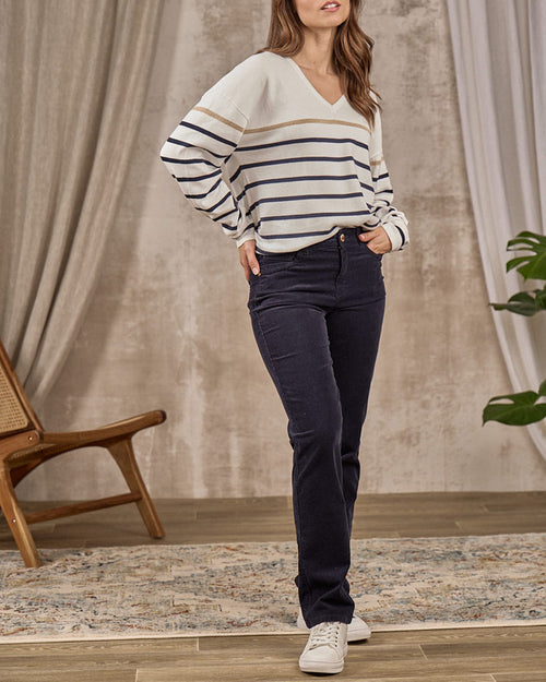 Pull esprit marinière - MISE AU GREEN - 4