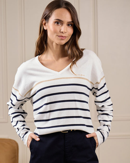 Pull esprit marinière - MISE AU GREEN - 7