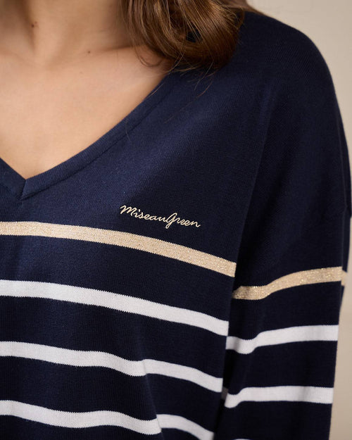 Pull esprit marinière - MISE AU GREEN - 3