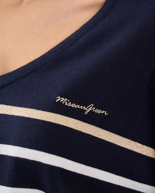 Pull esprit marinière - MISE AU GREEN - 4