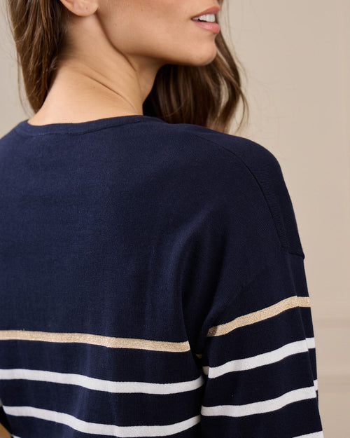 Pull esprit marinière - MISE AU GREEN - 5