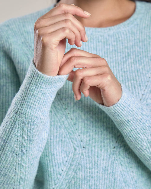 Pull détail ajouré Hayden - MISE AU GREEN - 3