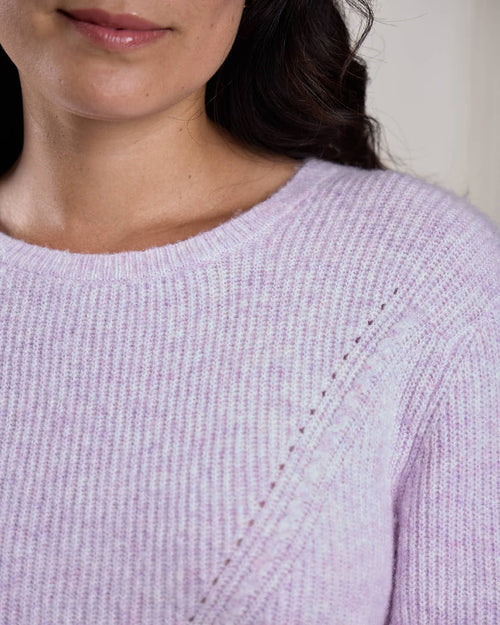 Pull détail ajouré Hayden - MISE AU GREEN - 1