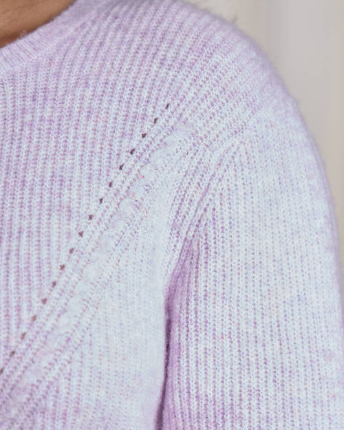 Pull détail ajouré Hayden - MISE AU GREEN - 4