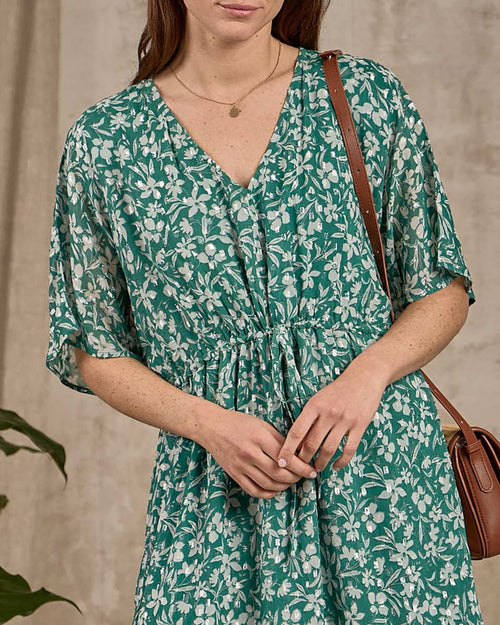 Robe longue imprimée - MISE AU GREEN - 2