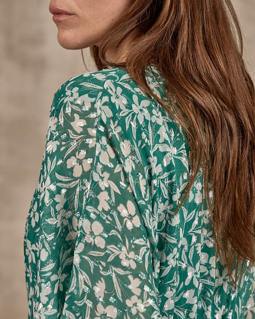 Robe longue imprimée - MISE AU GREEN - 3