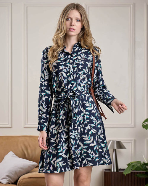 Robe mini imprimée - MISE AU GREEN - 4